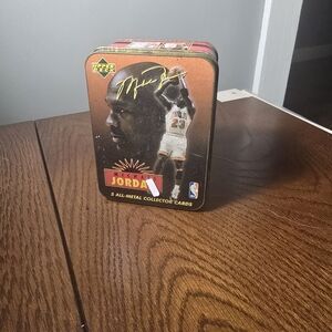 Michael Jordan Collector's Tin - Black and Red